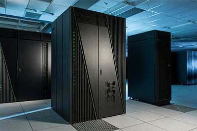 AMOS, a five-rack IBM Blue Gene/Q supercomputer
